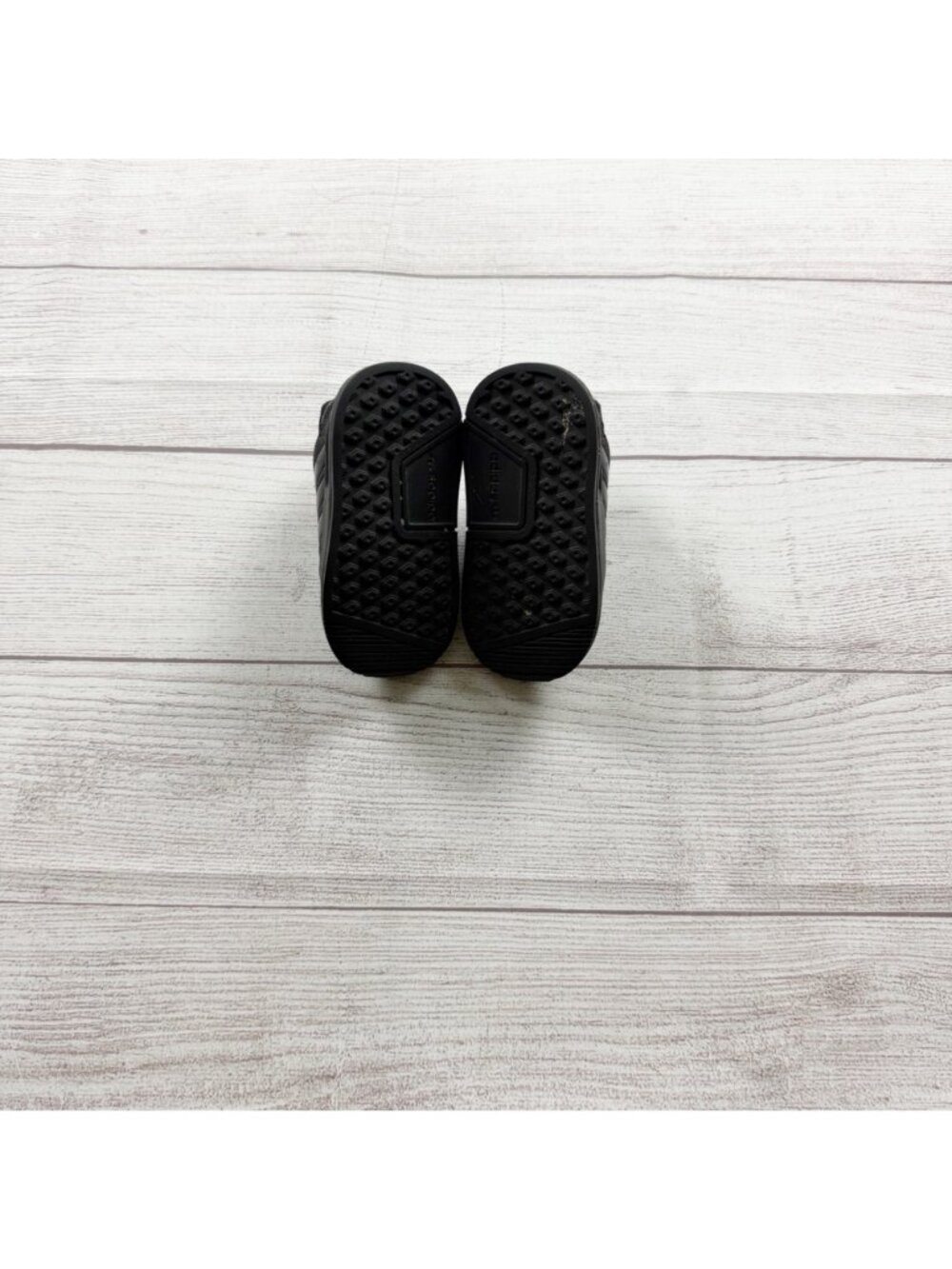Adidas Kids Unisex Black Slip On Sneakers Toddler Lightweight Rubber Sole 5 - Picture 5 of 6